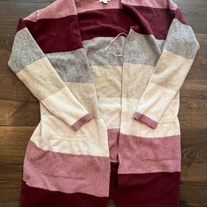Cardigan, striped